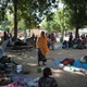 People wait to be integrated into the Internally Displaced People camp in Bama, Nigeria, on Dec. 8, 2016. (Stefan Heunis/Stringer/Getty Images)